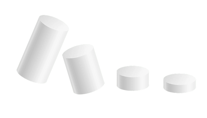 White pellets